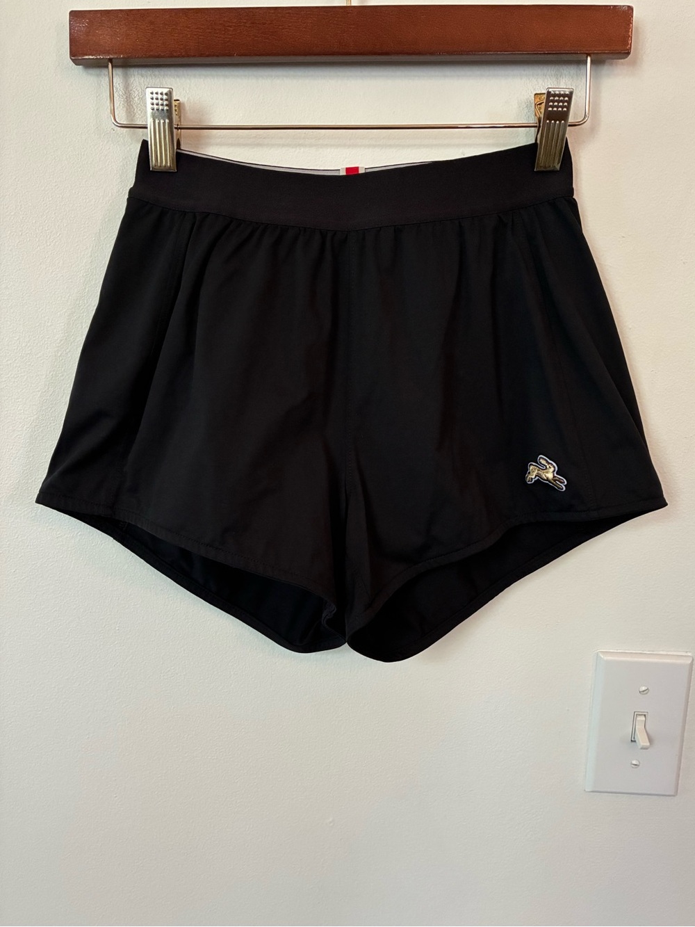 Tracksmith Black Session Speed Shorts